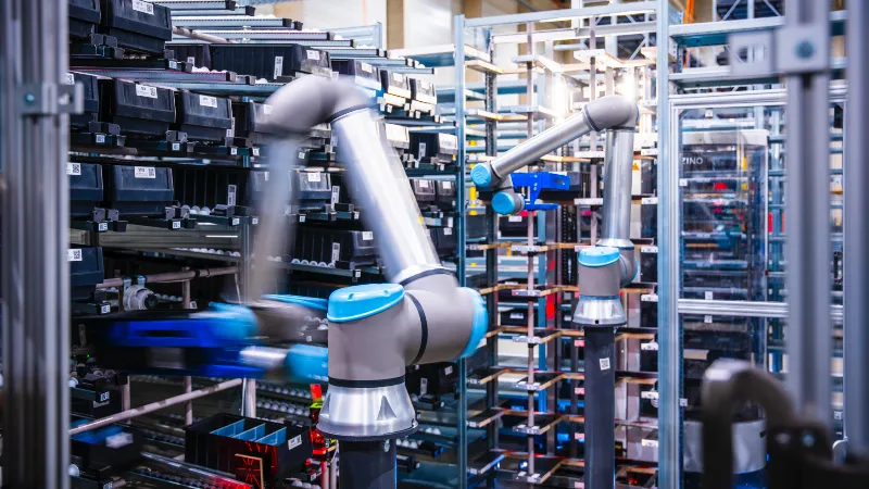 Goods-to-Person / Picking as a Service: Automatischer Puffer