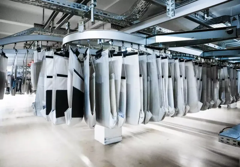 Ecopocket von DFT sortiert Waren 