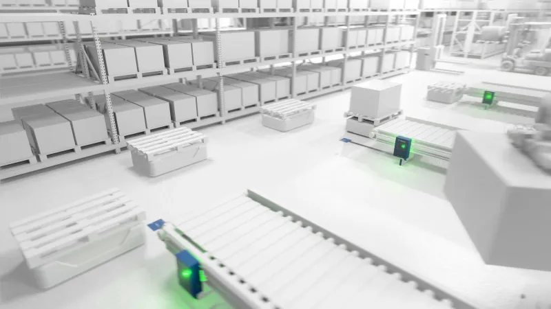 EtaLink installation in the warehouse