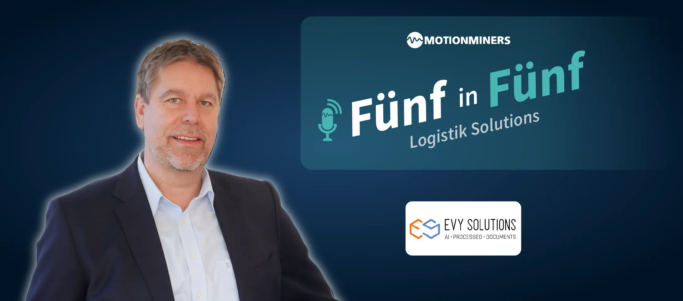 Michael Vogel von EVY Solutions spricht über die Vorteile KI-gestützter Dokumentenverarbeitung und Automatisierung in der Logistik.