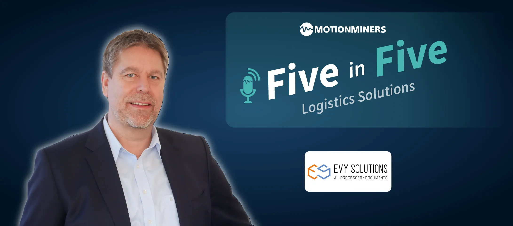 Michael Vogel from EVY Solutions talks about the benefits of AI-supported document processing and automation in logistics.
