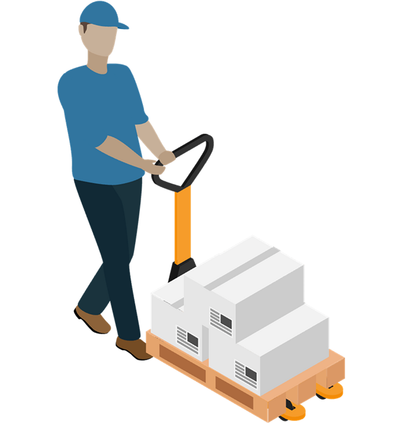 Handgabelhubwagen