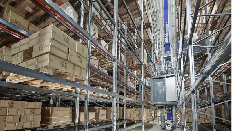 Automatisches Palettenregal von Klinkhammer