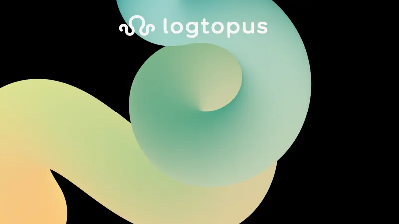 Bild mit der Aufschrift Logtopus