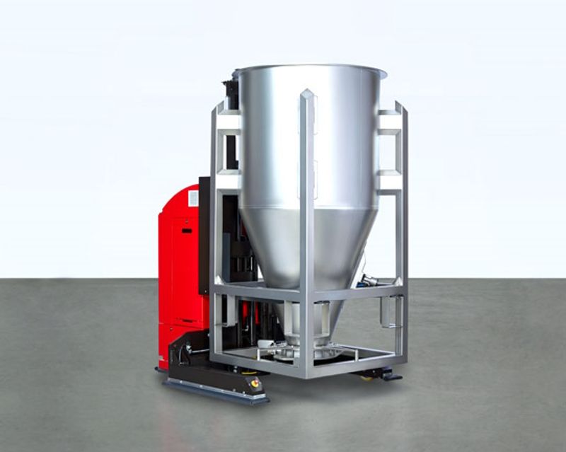 Autonomous Forklift with load