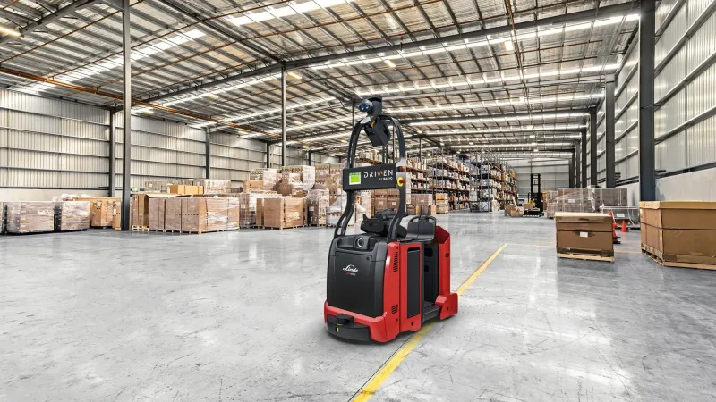 P-Matic on the area of a warehouse