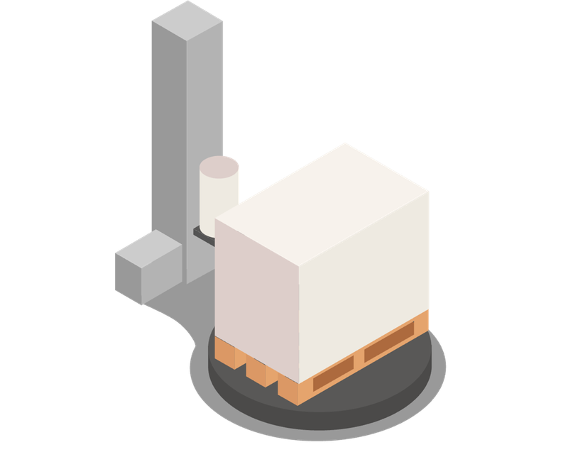 Palettenwickler – Stretchwickler