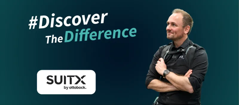 David Duwe from SUITX by Ottobock Campaign Picture Discover The Difference