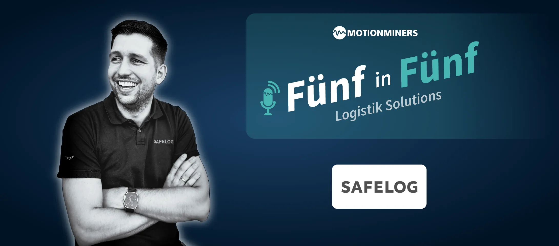 Gérôme Stemmer von SAFELOG spricht über die Vorteile von Automatisierungslösungen und AGVs in der Logistik.