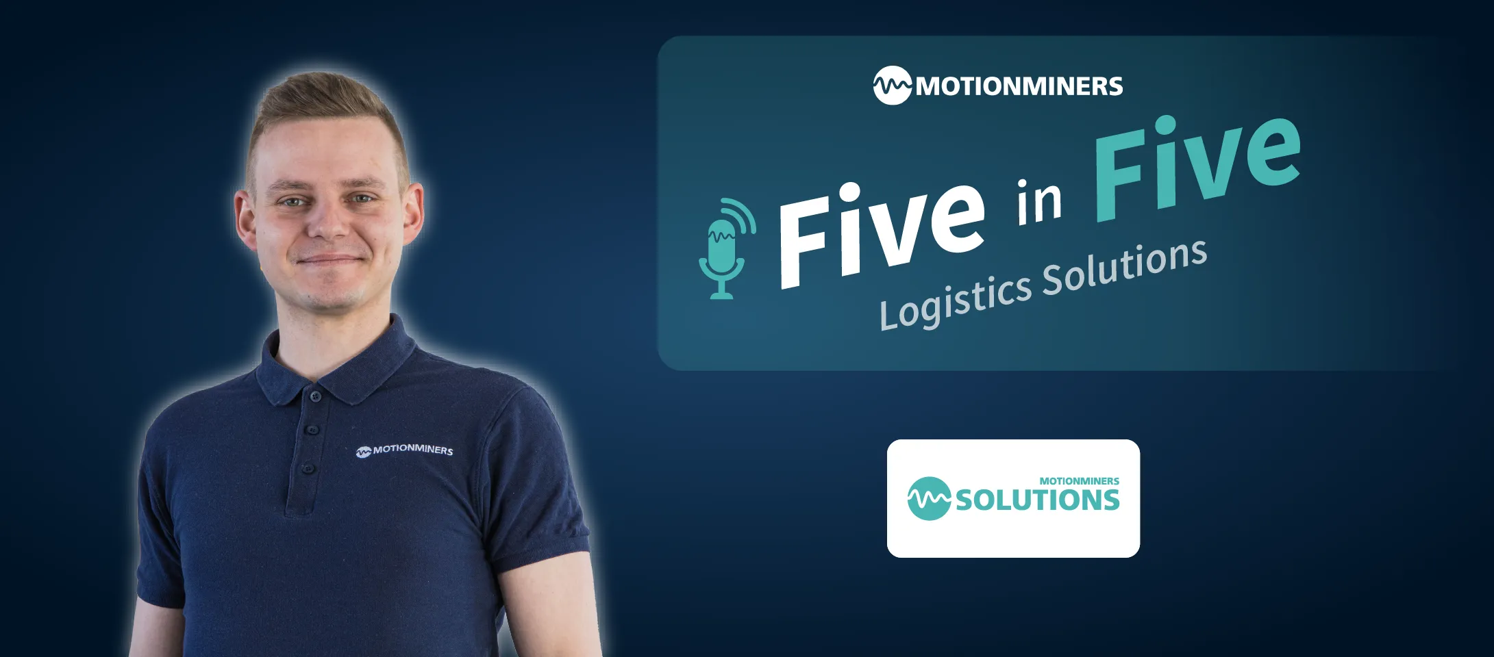 Andreas Wos from MotionMiners SOLUTIONS shares how data-driven process insights can be turned into concrete improvements — by connecting them with the right solutions and providers.