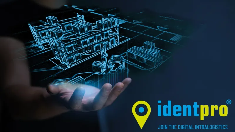 Full warehouse transparency: forklift guidance system with AI and LiDAR_Intralogistics digitization_IdentPro