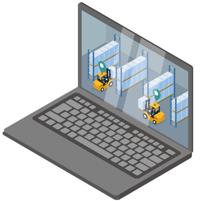 Staplermanagement – Materialfluss