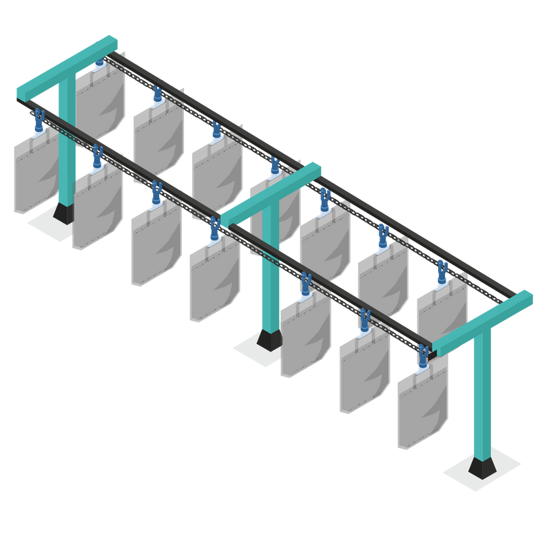 Adapter & Pocket Systems - Conveyor System – Overhead Conveyors