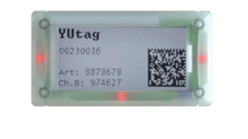 Draufsicht auf YUtag