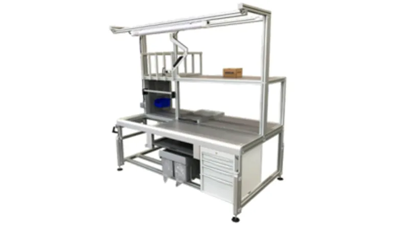 System integrator for workspaces: stationary workspace