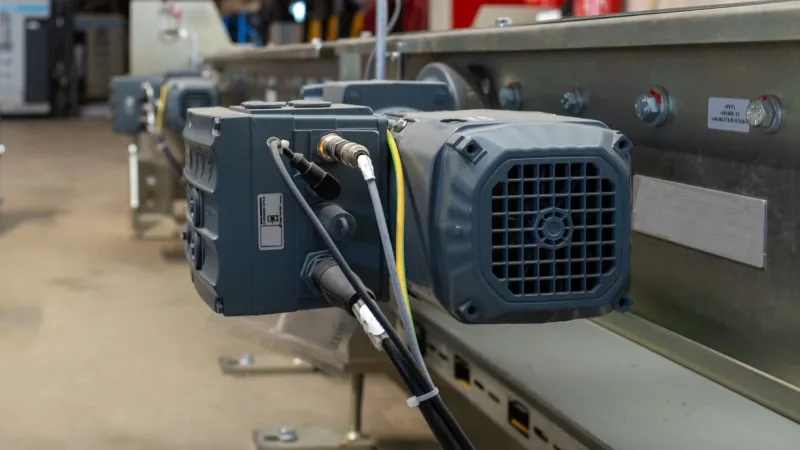 Beispielbild vom Palettenförderer