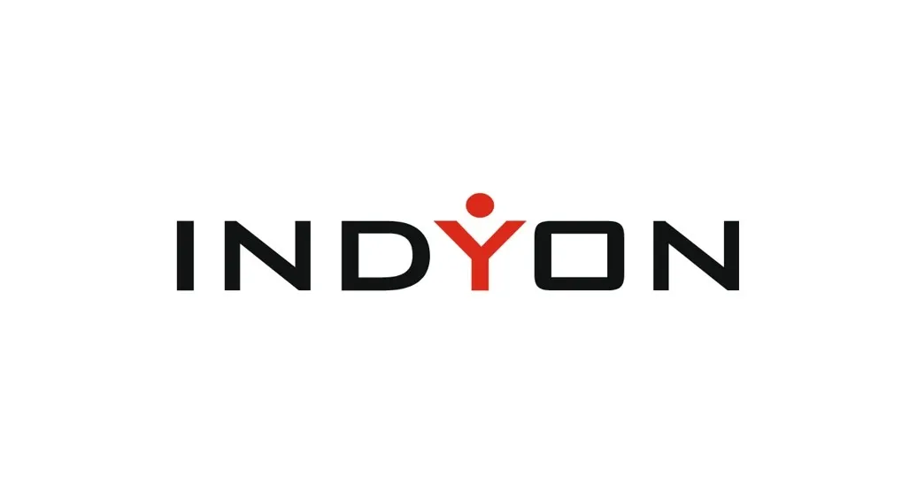 Logo von Indyon: Schwarze Schrift auf weißem Hintergrund