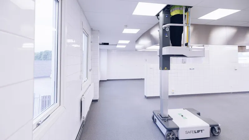 MA50-R in Benutzung mit Decke