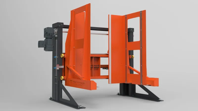 Pallet magazine for Euro pallets and industrial pallets from Pamminger