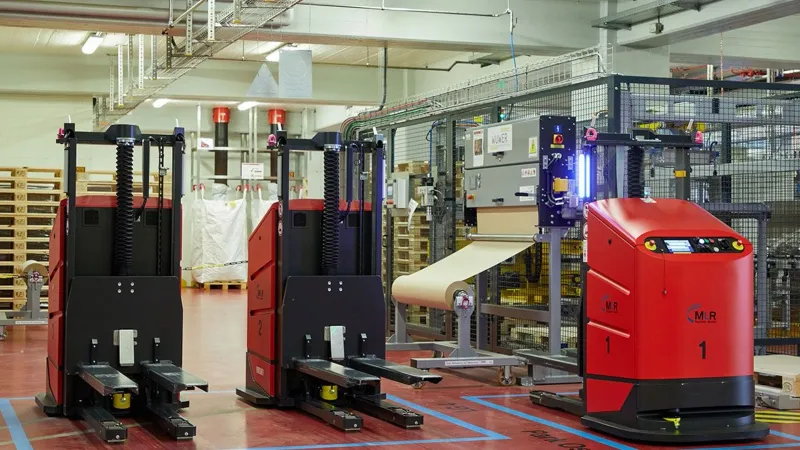 Phoenix in a warehouse