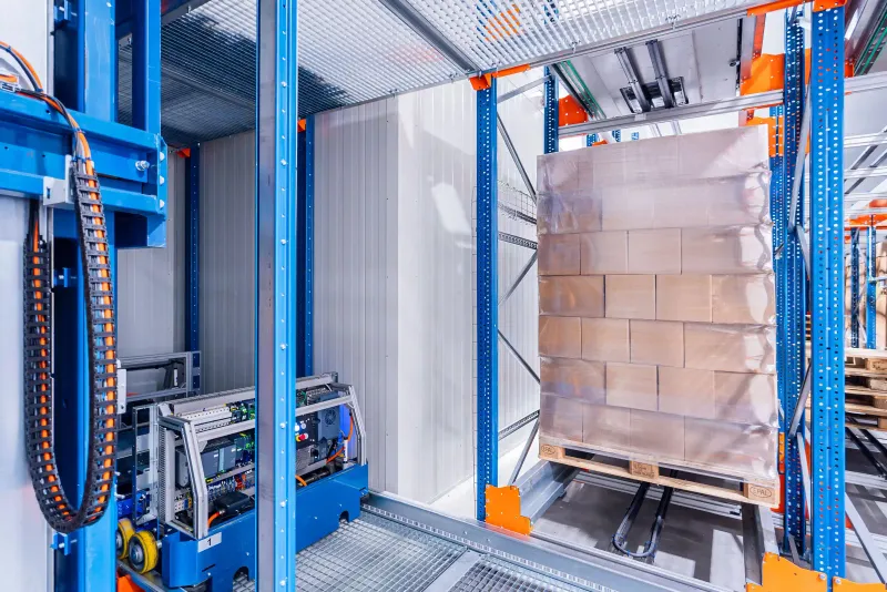 Q-Block from WDX: Loaded pallet