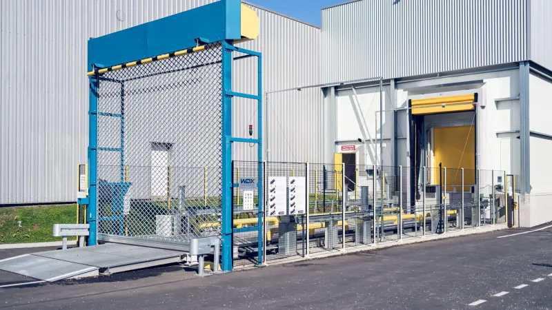 Q-Loade von WDX: Aufbau auf dem Yard