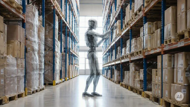 Robot Readiness Analysis: Schematic diagram of a robot in a warehouse
